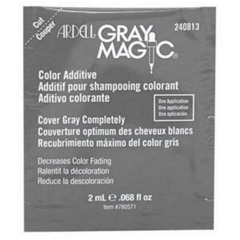 Elevate your gray hair game with the Grey Magic color enhancer – user manual